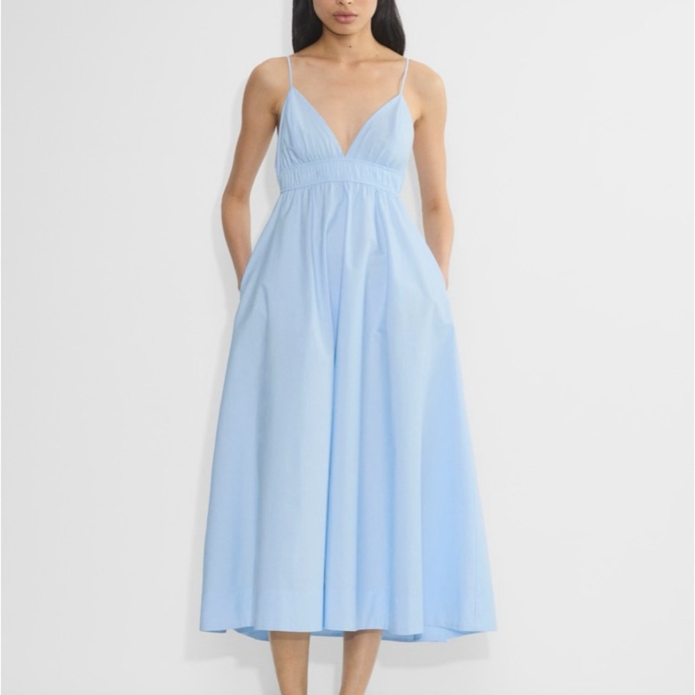 Babaton Sky Blue Midi Dress